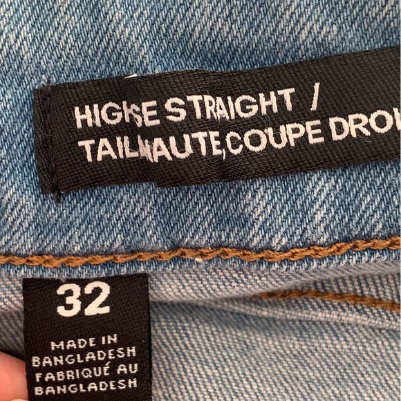 Joe Fresh High Rise Straight Jeans - Picture 5 of 6